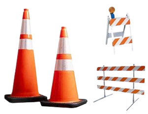 Cones and Barricades