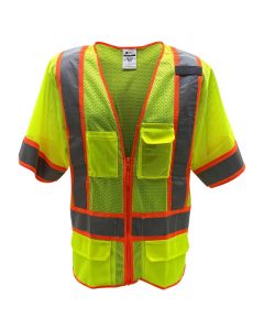 Sheffield Protection - Type R Class 3 Mesh HI-VIS Safety Vest, SP-1242 (yellow)