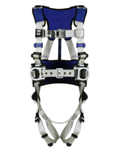 3M DBI-SALA ExoFit X100 Comfort Construction Positioning Safety Harness, Back/Hip D-Ring, Quick-Connect - Medium - 1401051