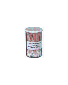 3" cotton swabs