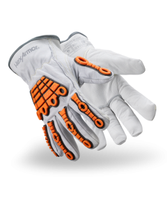 HexArmor Chrome SLT #4060-XL, A5 Cut, Punc 4, Impact 2, Arc Flash 2 Leather  Size: Extra Large