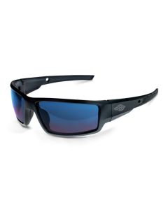 CROSSFIRE CUMULUS Matte Black Frame - Blue Mirror Lens, SOLD BY THE EACH  - 41626