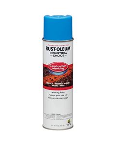 Rust-Oleum M1400 Construction Marking Caution Blue Gloss 17 OZ. Spray sold by the can