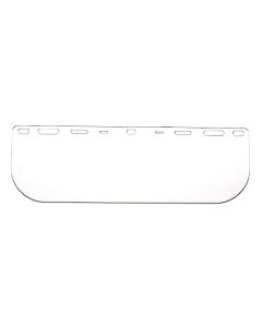 Polycarbonate Half Shield (only)- ANSI Z87+, FITS PYRAMEX HARD HAT BRACKETS , CLEAR S1020HS