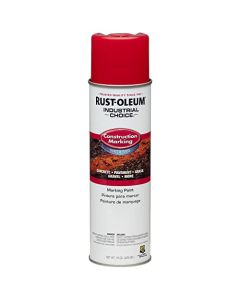 Rust-Oleum M1400 Construction Marking Safety Red Gloss 17 OZ. Spray sold by the can