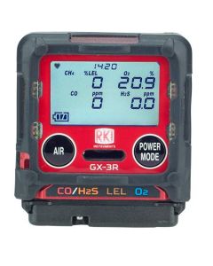 RKI 4 Gas Detector Confined Space 72-RA-C GX-3R LEL / O2 / H2S / CO