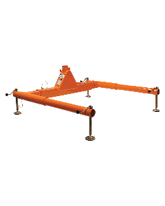 3pc Portable Base-only for 12" to 29" Offset Davit Arm - Confined Space/Rescue:6500728