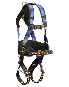 Contractor+ harness offers a traditional constructed belted harness 7074B2X