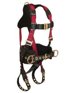 FallTech 7078B2X Tradesman Plus 3D Construction Belted Full Body Harness - Size  2XL