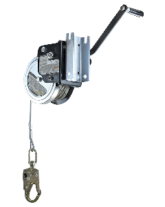 personnel winch galvanized cable 