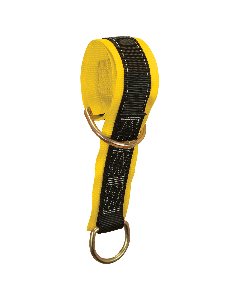 FallTech 4' Web Pass-through Anchor Sling with 2 D-rings and 3"  - 7348	