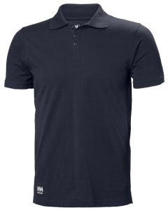 Helly Hansen Manchester Polo in Navy, 100% Cotton - 79167-590-3XL