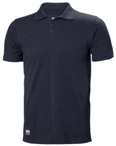 Helly Hansen Manchester Polo in Navy, 100% Cotton - 79167-590-2XL