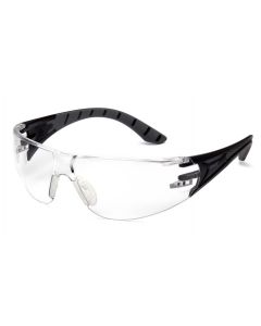 Pyramex Endeavor, Black temple, Clear Lens with Black Frame. Sold by the pair - SBG9610S	