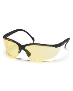 Pyramex Glasses, Venture II, Black Frame/Amber Lens, sold per pair - SB1830S	