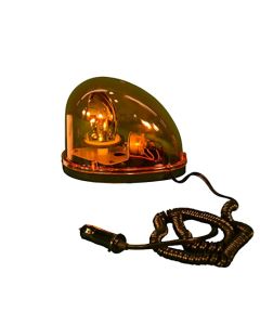 Cortina Safety Products 22-56525 Rotating, Halogen, Tear Drop Strobe, 12V, Magnetic Mount, Amber