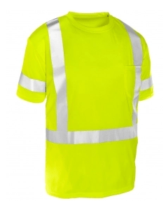 Kishigo, Short Sleeve Class 3 T-Shirt Lime,  - 9118-5X