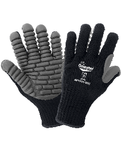 Anti-vibration glove padded palm with ergonomic grip, sold by pair- AV1121-L	