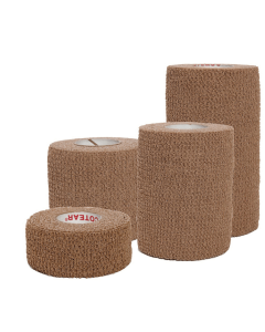 Elastic Cohesive Bandage - Tan, 2" x 5 yd. - R228-346