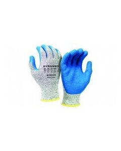 Pyramex Safety ArchonX Crinkle Latex Gloves ANSI Cut Level 4-SOLD BY THE PAIR,(XL) - GL501C5XL