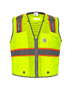 large hi vis surveyors vest 