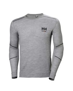 Helly Hansen Lifa Merino Grey Crewneck - 75106-930-2X