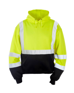 kishigo hi vis hooded sweatshirt