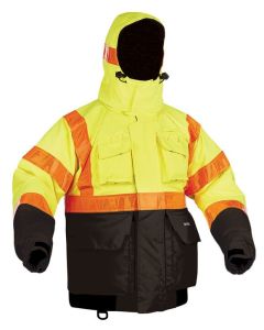 Hi-Vis Deluxe Flotation Jacket Size XL - 151800-410-050-15