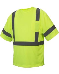 Pyramex RTS33 Series Class 3 T-shirt-Lime - RTS3310-L