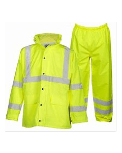 hi vis rainwear set