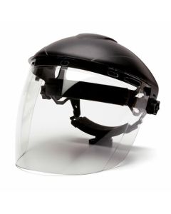 TAPERED POLYCARBONATE FACE SHIELD ANSI Z87.1+ 8" X 15"  fits HHAA / HHAAW- S1110