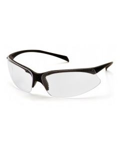 SMX5050 SAFETY GLASS, BLK CARBON FIBER COMFORT FIT  FRAME, CLEAR LENS COMES WITH A NYLON CINCH STORAGE BAG, ANSI Z87.1+ 12/BOX