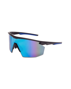 Pyramex® PMXSPEC Half Frame Safety Glasses, Blue Mirror Anti Fog Lens, Matte Black-Blue Frame-SB11265ST