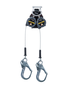 Miller MFLEC2-12/9FT Twin Leg Leading Edge Cable with Aluminum Rebar Hooks 9' SRLs