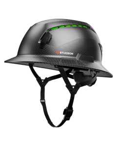 SHK1 Studson Hard Hat-Vented Full-Brim, Carbon