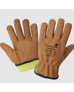 Global Glove CR3800 – Oil, Water, Cut and Flame Resistant Grain Goatskin Gloves - XL
