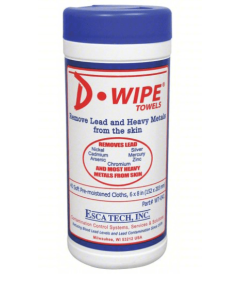 Lead Remover Wipes, 40 count wipes per canister WT-040