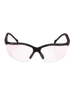 Pyramex Glasses, V2 Readers, Black Frame/Clear + 2.5 Lens, sold by the pair - SB1810R25