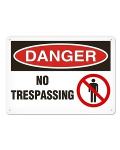 no trespassing sign