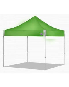 E-Z UP Hi-Viz 10x10 Pop Up Tent and Canopy-Green - HV910RCBGR