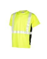 Kishigo Short Sleeve Premium Black Series T-Shirt Lime- CLASS 2  - 9114-XL