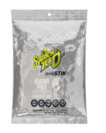 Sqwincher® .11 Ounce Cool Citrus Flavor Qwik Stik™ ZERO Powder, 50/PKG - 159060109-CC