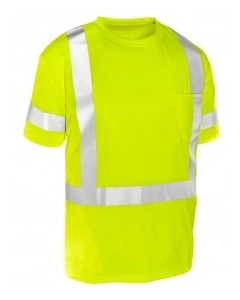 Kishigo, Short Sleeve Class 3 T-Shirt Lime- 2X - 9118