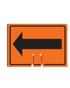horizontal arrow sign