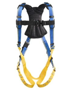 blue armor positioning harness